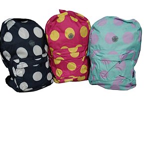 Mochila Wincy Feminina Basic Big Dots Ab Estampa Sortida R.BPG32014 - Unidade