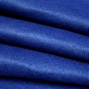 Tecido Feltro Liso Azul Royal - 1 Metro