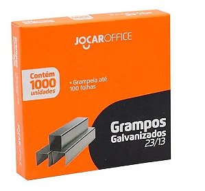 Grampo Para Grampeador Galvanizado Leonora 23/13 R.93030 Caixa Com 1000