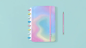Caderno Inteligente Candy Splash A5 (15cm x 20cm) R.52068 Com 80 Folhas