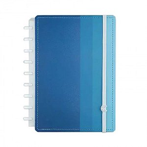 Caderno Inteligente  Blue Creat Journal By Miguel Luz Tamanho Grande (20cm x 27cm) Com 80 Folhas ( 60 Pautadas+20 Lisas) 90 Gramas R.CIGD4139 - A Unidade