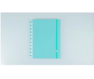 Caderno Inteligente All Aquamarine A5 (15cm x 20cm) R.cia52132 Com 80 Folhas