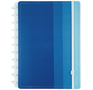 Caderno Inteligente Blue Creat Journal  By Mig Luz A5 (15cm x 20cm) R.cia52134 Com 80 Folhas