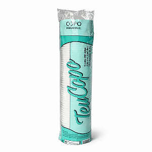Copo Descartável Transparente Teu Copo 200ml c/100 Unidades