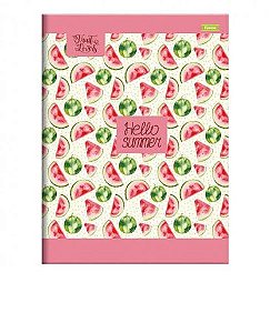 Caderno 1/4 Broch Foroni Fruit Lovers 96 Folhas R.456275 Unidade