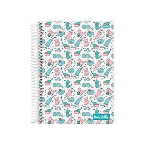 Caderno Esp Univ Capa Dura Jandaia Stella 15X1 300 Folhas R.65427 Unidade