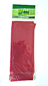 Papel Celofane 80cm X 100cm Vermelho Unidade
