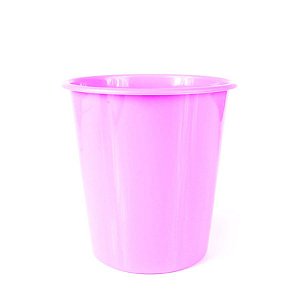 Balde Pipoca Plast Lecpoc 1Lt Rosa Bebe Und