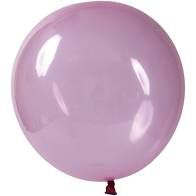 Bola Art Latex Cristal Candy N9 Rosa Com 24