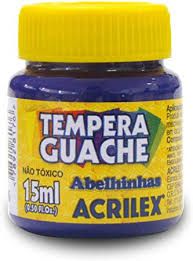 Tinta Guache Acrilex 15ml Violeta r.020150516 Unidade