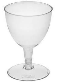 Taça Cristal Plastilânia Incolor Para Vinho Pit 170 170ml Pacote Com 5