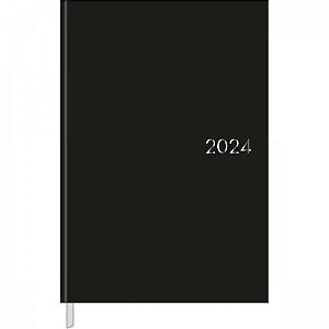 Agenda 2024 Executiva Costurada Diária Tilibra Napoli M7 15,9cm x 23,3cm R.312207 Com 192 Folhas Unidade