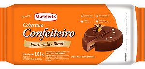 Cobertura Em Barra Confeiteiro Fracionada Mavalério Chocolate Blend 1,01KG R.09277 Unidade