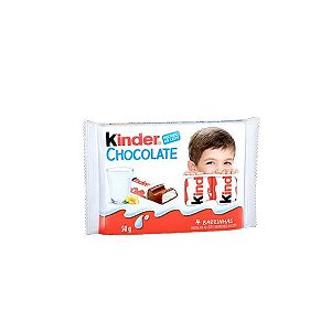 Kinder Chocolate Ao Leite 50 Gramas Unidade