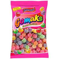 Bala de Gomas Jujuba Confeitadas Sortidas Gomaks R.78 200gr