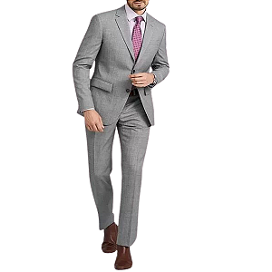 TERNO SLIM LUXO EXECUTIVO  CINZA