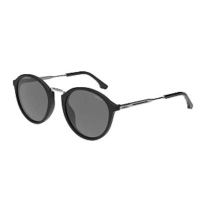 Óculos Solar Tanne Preto Fosco Lente Cinza • COLCCI