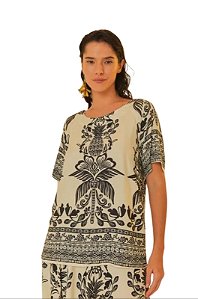 Blusa Estampada Doce Caminho • FARM