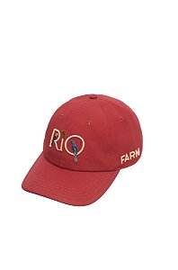 Boné Tropical Pontinha de Arara Vermelho • FARM