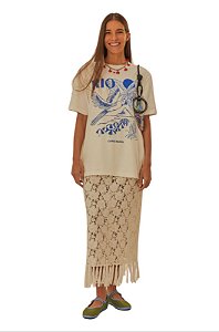 Saia Renda E Franja Artesanal • FARM