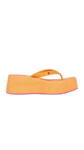 Chinelo Plataforma Jellys Laranja • SCHUTZ
