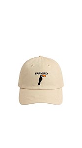 Boné Farm Tropical Branco  Verão 2026 • Farm Bege
