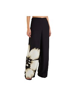 Calça Estampada Maya • Farm Preto