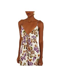 Blusa Estampada Romance De Uva • Farm Branco