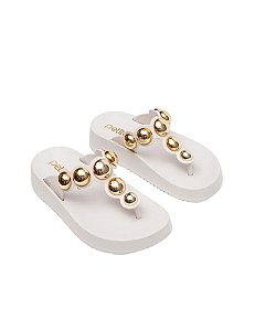 Sandalia Petite Jolie Bold White • Petite Jolie Branco