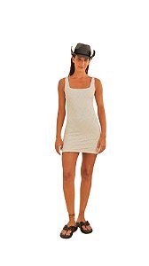 Vestido Curto Textura Conchas • FARM