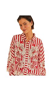 Camisa Estampada Aurora Tropical • FARM