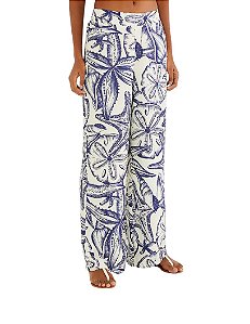 Calça Reta Desejo De Mar Fazenda • Farm Branco