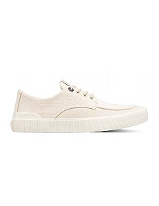 Tênis Masculino Bege Couro • Aramis Creme