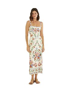 Vestido Midi Brisa Serena • Farm Creme