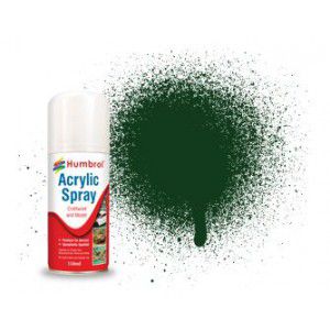 Humbrol - Acrylic Spray 003 - Brunswick Green (Gloss) - 150ml