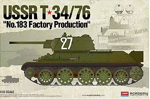 Academy - USSR T-34/76 "Nº 183 Factory Production" - 1/35