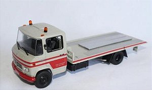 Ixo - Caminhão Mercedes-Benz L - Guincho Plataforma - 1/43