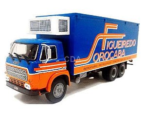 Ixo - Caminhão Fiat 140 - Transportes Refrigerados Figueredo Sorocaba - 1/43