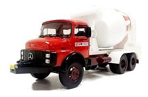 Ixo - Caminhão Mercedes-Benz LB-2213 Betoneira - Nélson Concreto - 1/43