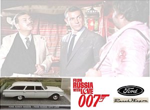 Coleção James Bond 007 Eaglemoss - Ford Ranch Wagon - Moscou Contra 007 - 1/43