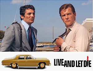 Coleção James Bond 007 Eaglemoss - Chevrolet Bel-Air - 007: Viva e Deixe Morrer - 1/43