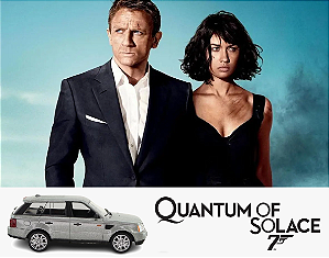 Coleção James Bond 007 Eaglemoss - Range Rover Sport - 007: Quantum of Solace - 1/43