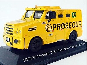 Ixo - Mercedes-Benz 712E Carro Forte para Transporte de Valores "Prosegur" - 1/43