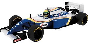 Coleção Lendas Brasileiras do Automobilismo Eaglemoss - Williams FW16 Renault - 1/43