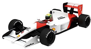 Coleção Lendas Brasileiras do Automobilismo Eaglemoss - McLaren MP4/6B Honda 1992 - 1/43