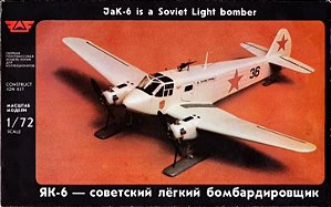 Alfa - Yakovlev Yak-6 (JaK-6) - 1/72