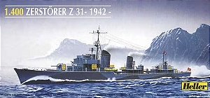 Zerstörer Z 31 1942 - 1/400