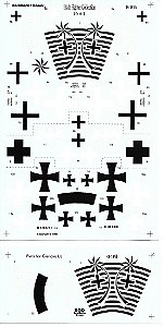 Aeromaster Decais - Decal para Pfalz Parte 1 - 1/48