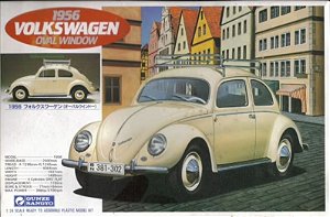 Gunze Sangyo - Volkswagen Fusca Oval Window 1956 - 1/24