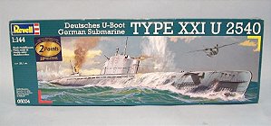 Revell - Deustches U-Boot Type XXI U2540 - 1/144